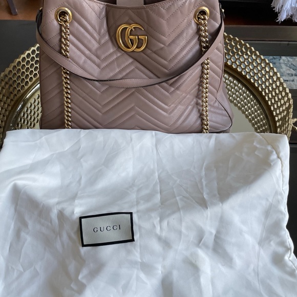 Gucci Marmont Matelasse Leather Tote - Picture 13 of 13